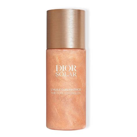 dior solar the sublimating oil.